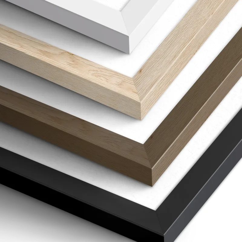 Wooden frame profiles