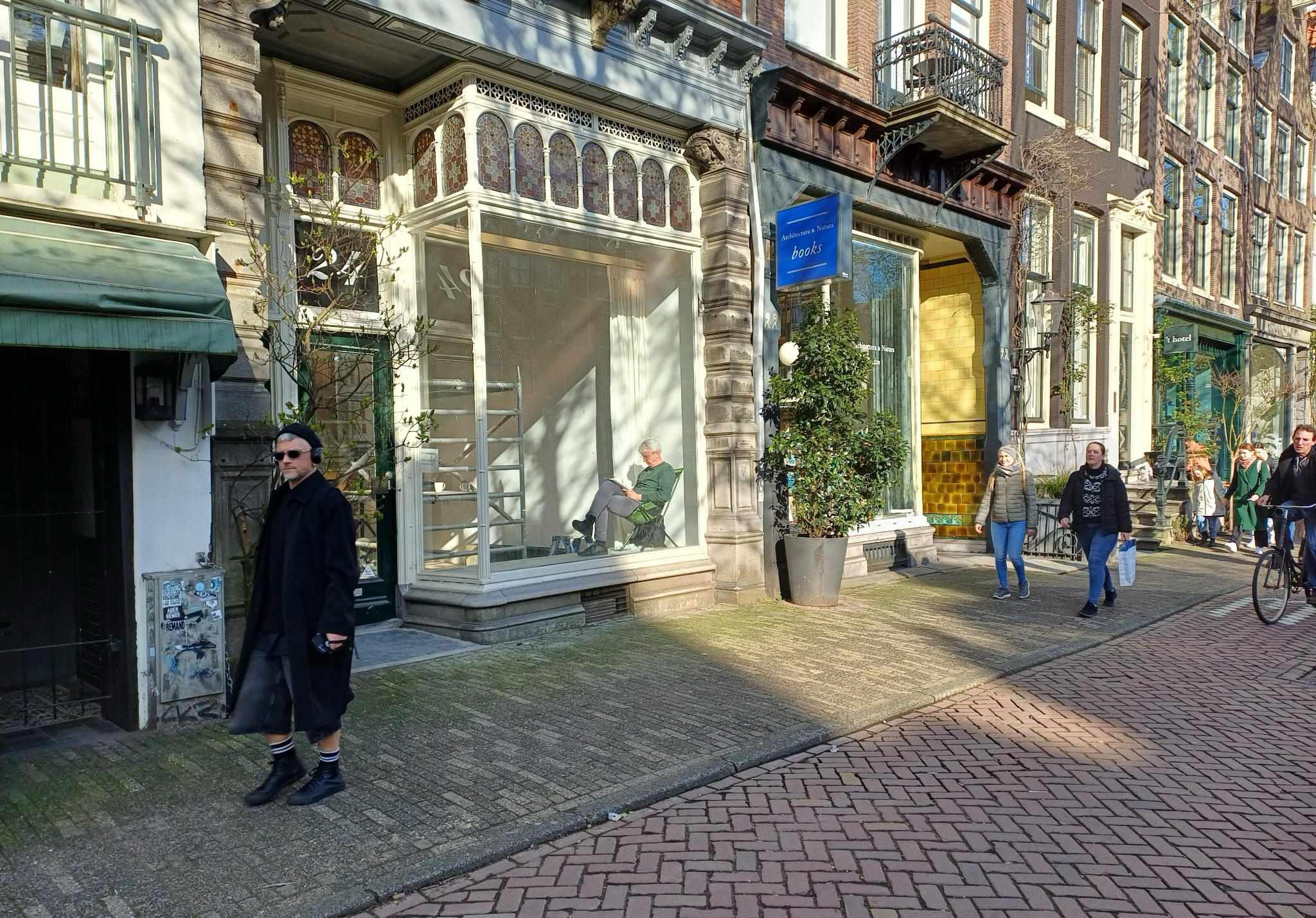 Tekenen aan de Anjeliersgracht