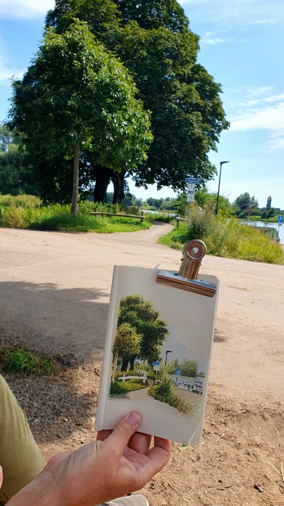 Tekenen aan de Nederrijn 1